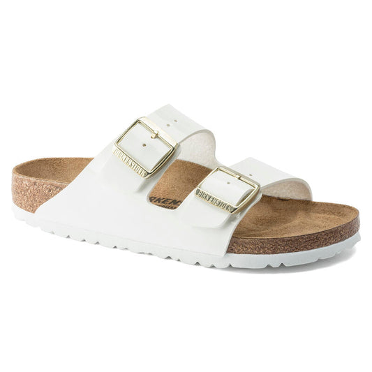 Arizona Classic Footbed: White Patent