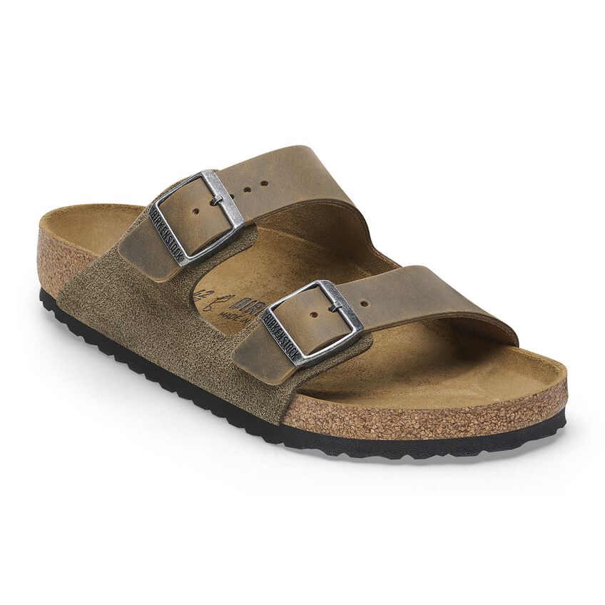Arizona Classic Footbed: Thyme Suede/Oiled