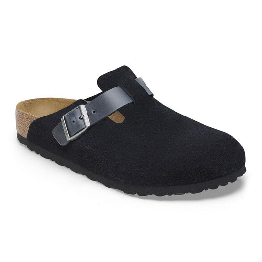 Boston Classic Footbed: Midnight Suede/Oiled