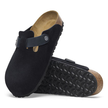 Boston Classic Footbed: Midnight Suede/Oiled