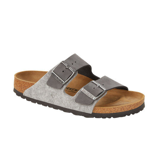 Arizona Authentic Felt Light Gray Oiled Leather/Felt