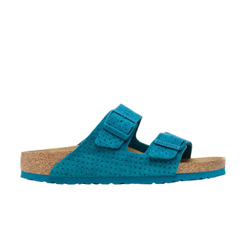 Arizona Deep Turquoise Embossed Suede Leather