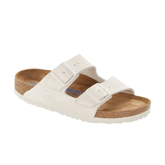 Arizona SFB Antique White Suede Leather