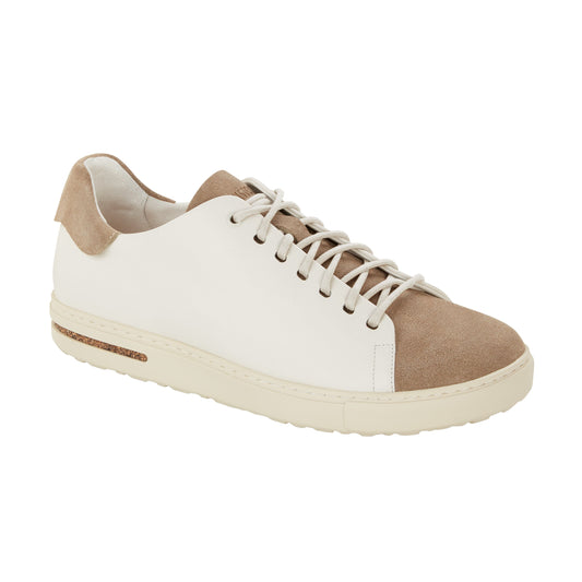 Bend Low Gray Taupe/Eggshell Smooth Leather