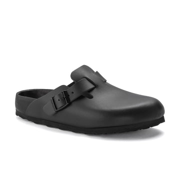 Boston Exquisite Black Natural Leather