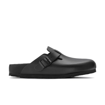 Boston Exquisite Black Natural Leather