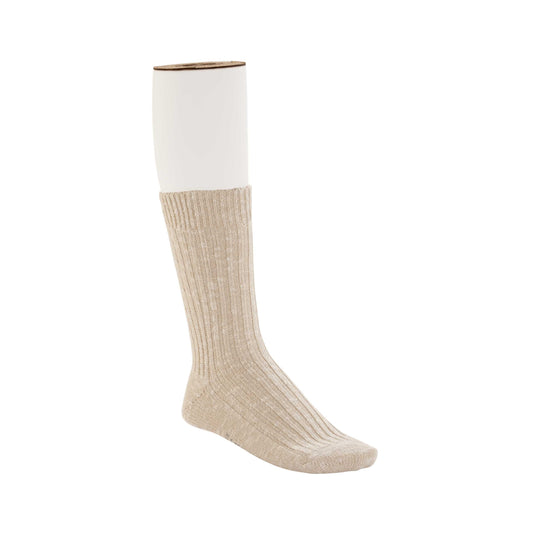 Baumwolle Slub Beige Weiß