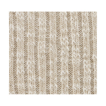 Baumwolle Slub Beige Weiß