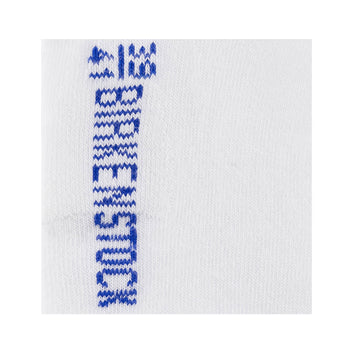 Sneakersocken mit Baumwollsohle für Damen, Weiß, 2er-Pack
