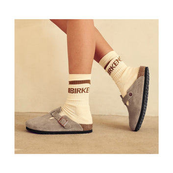Tennissocken aus Baumwolle in Eierschalenoptik