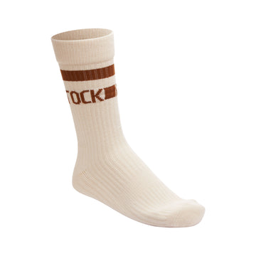 Tennissocken aus Baumwolle in Eierschalenoptik