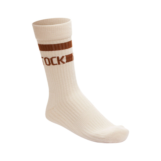 Tennissocken aus Baumwolle in Eierschalenoptik
