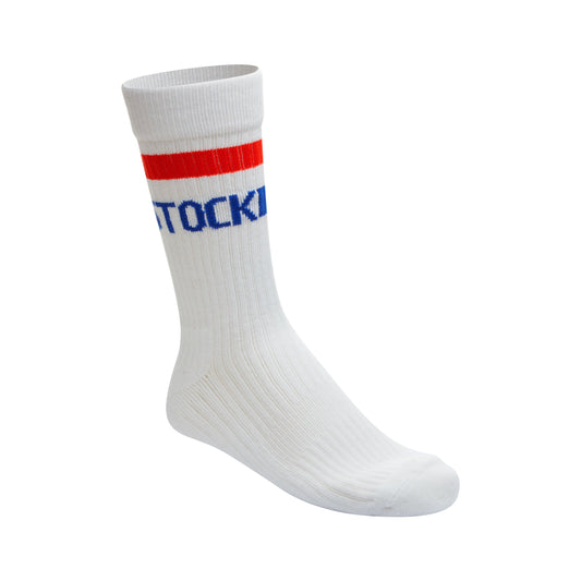 Tennissocke aus Baumwolle in Weiß