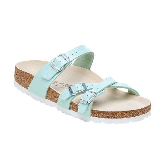 Franca Shiny Surf Green Embossed Birko-Flor