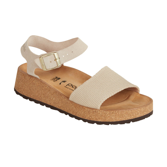 Glenda Sandcastle Canvas/Wildleder
