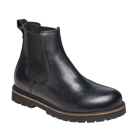 Highwood M Schwarzes Naturleder
