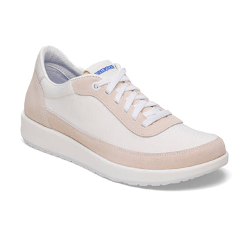 Honnef City Eggshell/Antique White Nylon Mesh/Suede Leather
