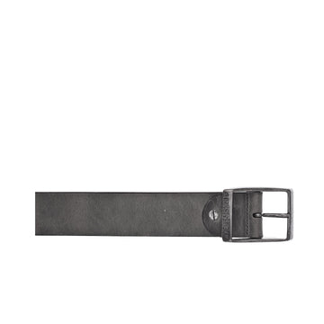Kansas Gray Oiled Leather 35mm One Size