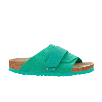 Kyoto Bold Green Suede/Nubuck Leather