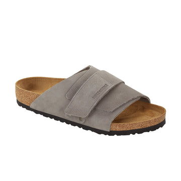 Kyoto Desert Buck Whale Gray Nubuck Leather
