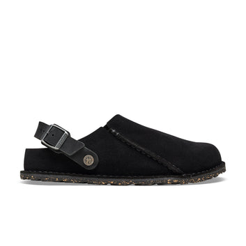 Lutry Black Suede Leather