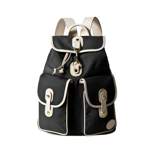 Oslo Tasche Schwarzes Segeltuch