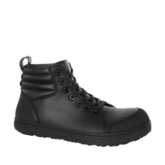 QS 700 Stahlkappe Schwarze Mikrofaser