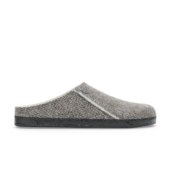 Zermatt Shearling Herringbone Dark Gray Felt/Shearling