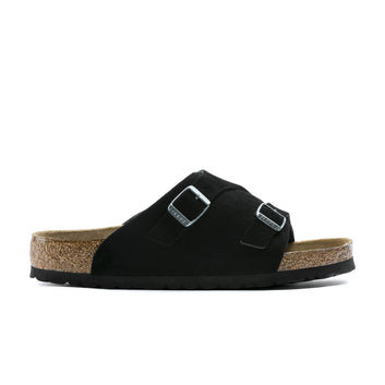 Zurich SFB Black Suede Leather