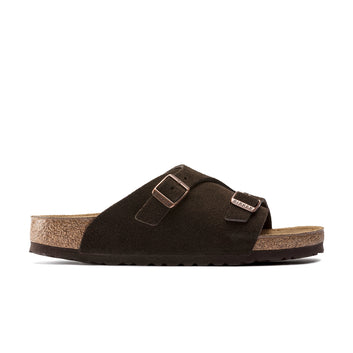 Zurich Mocha Suede Leather